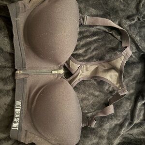 Victoria's Secret Black Sports Bra with Adjustable Straps